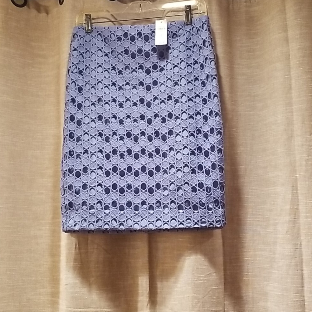 Ann Taylor lace pencil skirt NWT